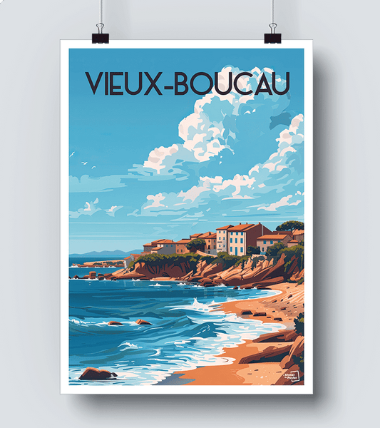 Affiche Vieux Boucau