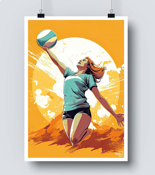 Affiche Volley 