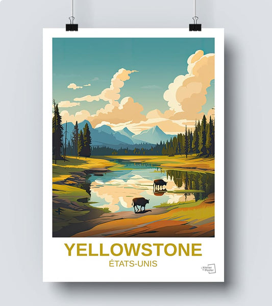 Affiche yellowstone