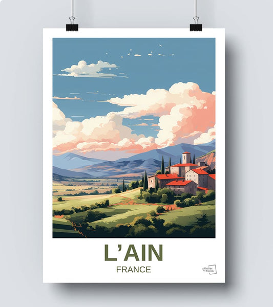 Affiche Département de l'Ain