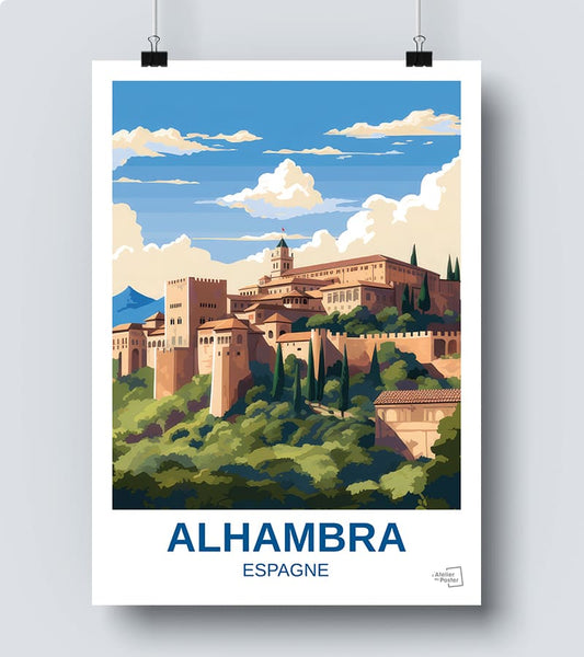 Affiche Alhambra