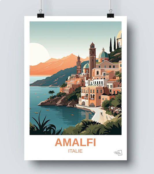 Affiche Amalfi