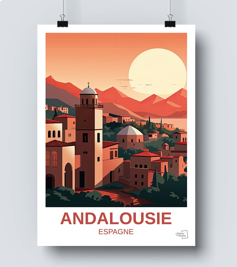 Affiche Andalousie