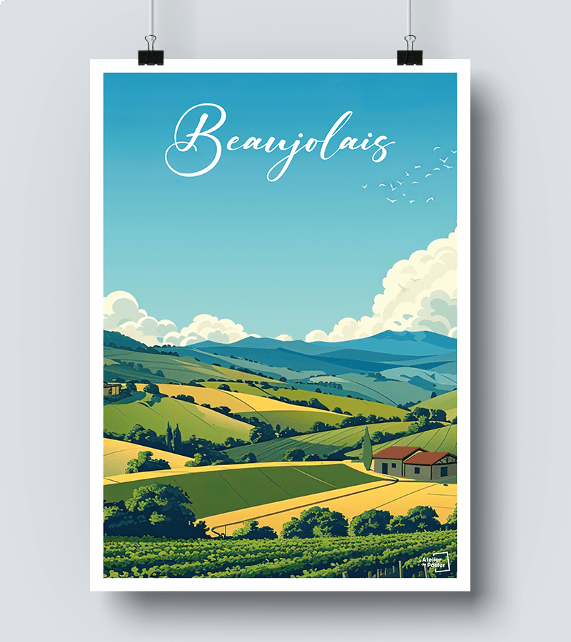 Affiche Beaujolais