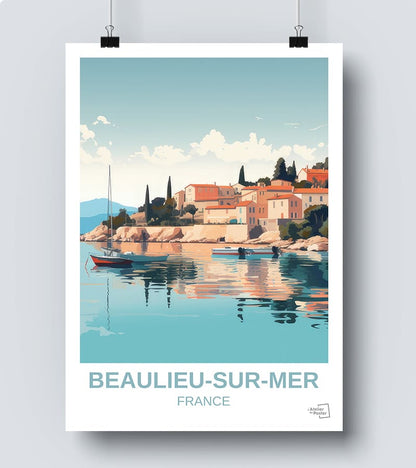 Affiche Beaulieu-sur-Mer