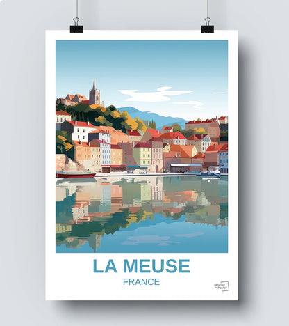 Affiche Département de la Meuse