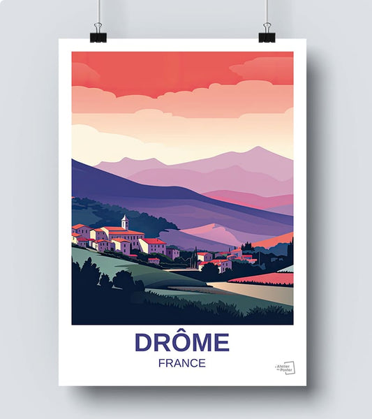 Affiche Département de la Drôme