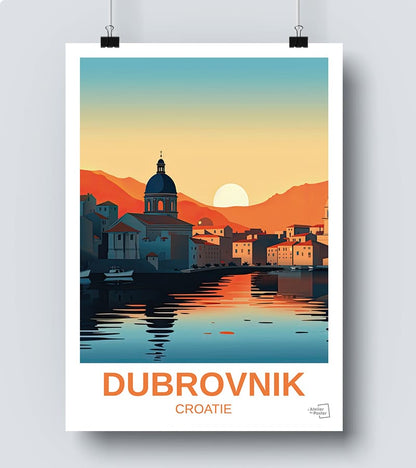 Affiche Dubrovnik