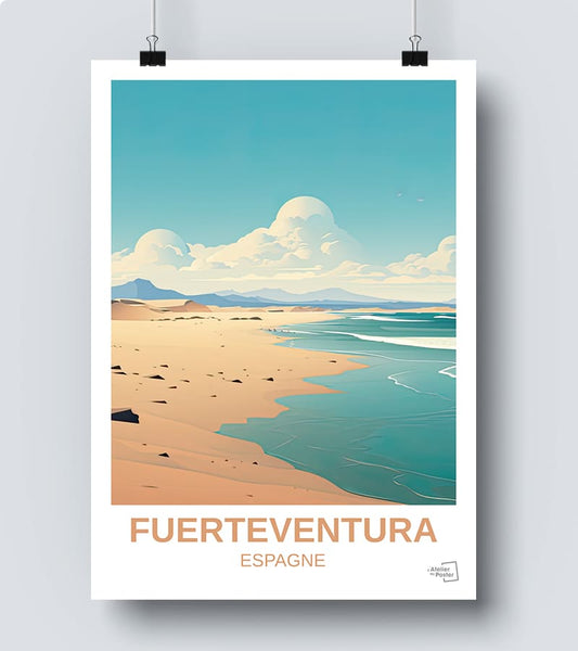 Affiche Fuerteventura