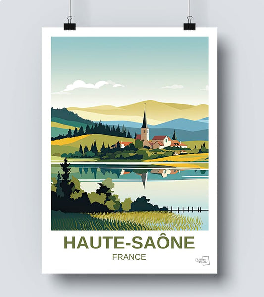 Affiche Département de Haute Saône