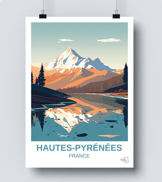 Affiche Département Hautes-Pyrénées