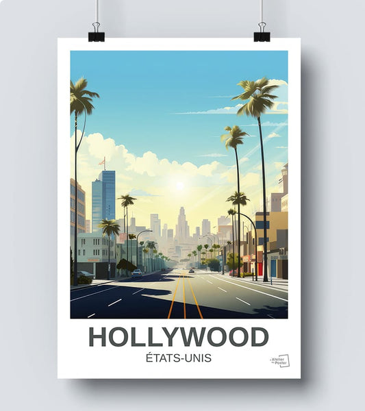 Affiche Hollywood