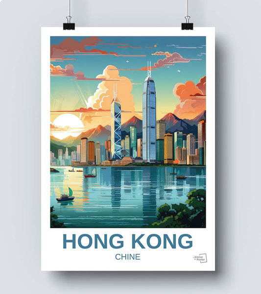 Affiche Hong Kong