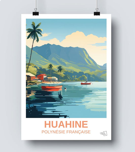 Affiche Huahine