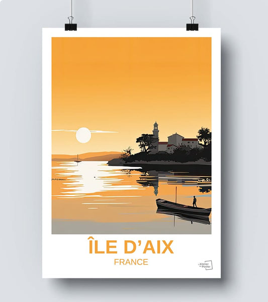 Affiche L'ile d'Aix