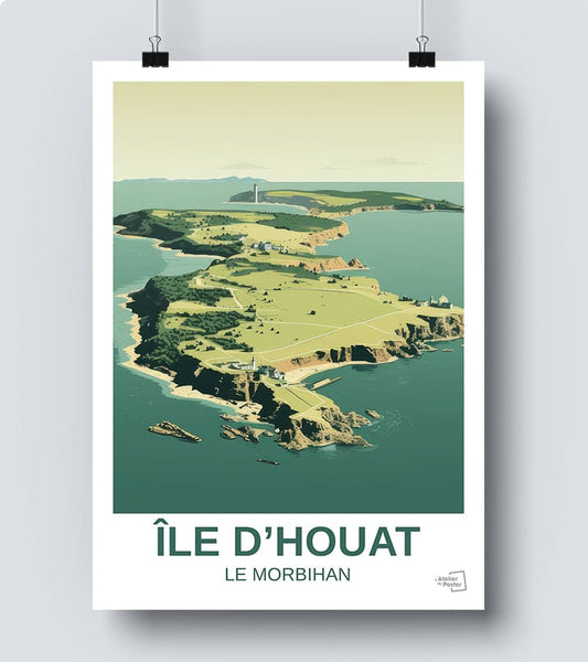Affiche île d'Houat
