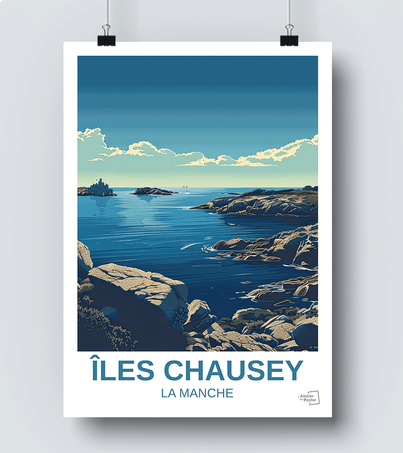 affiche ile chausey