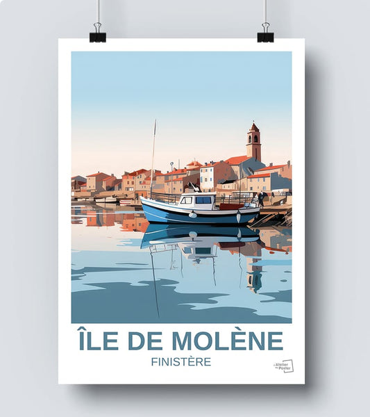 Affiche Ile de Molène