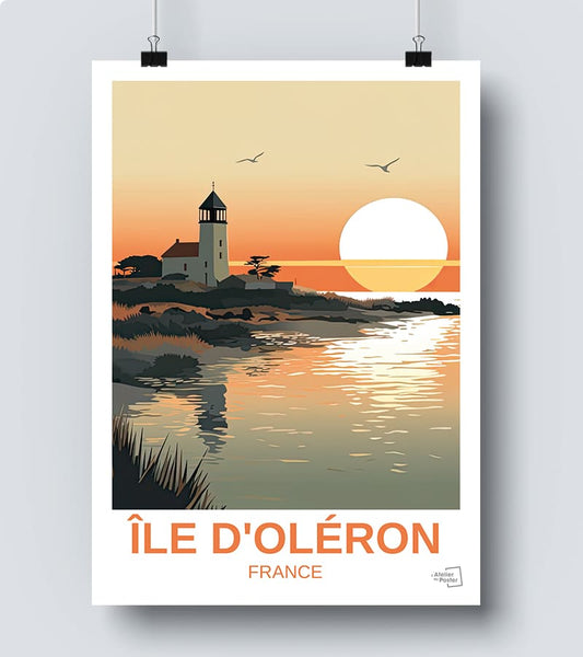 Affiche île d'Oléron