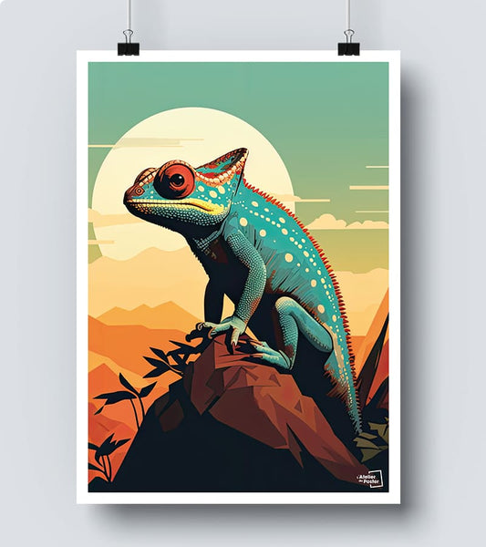 Affiche Caméléon