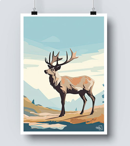 Affiche Caribou