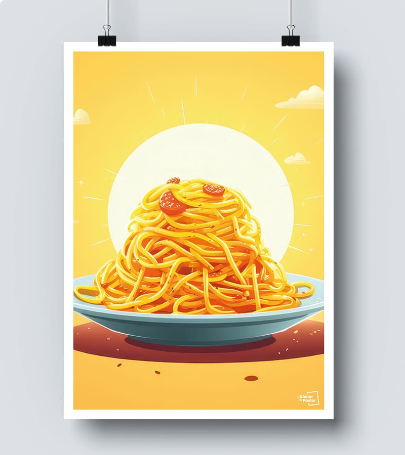 Affiche Spaghetti