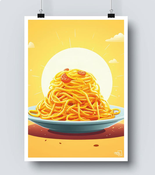 Affiche Spaghetti