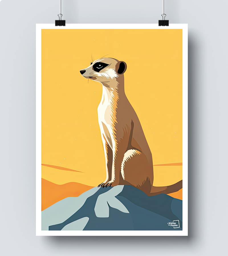 Affiche Suricate