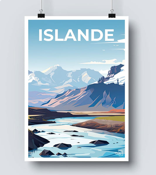 Affiche Islande