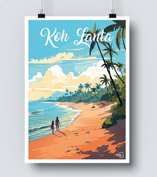 Affiche Île de Koh Lanta