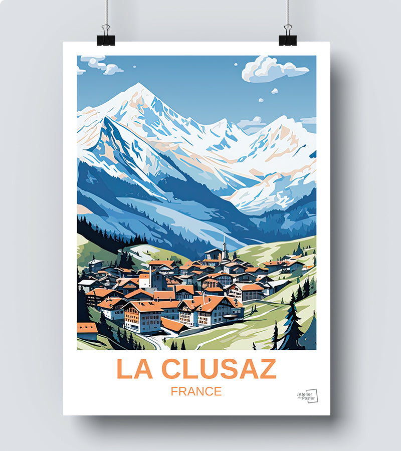 Affiche La Clusaz