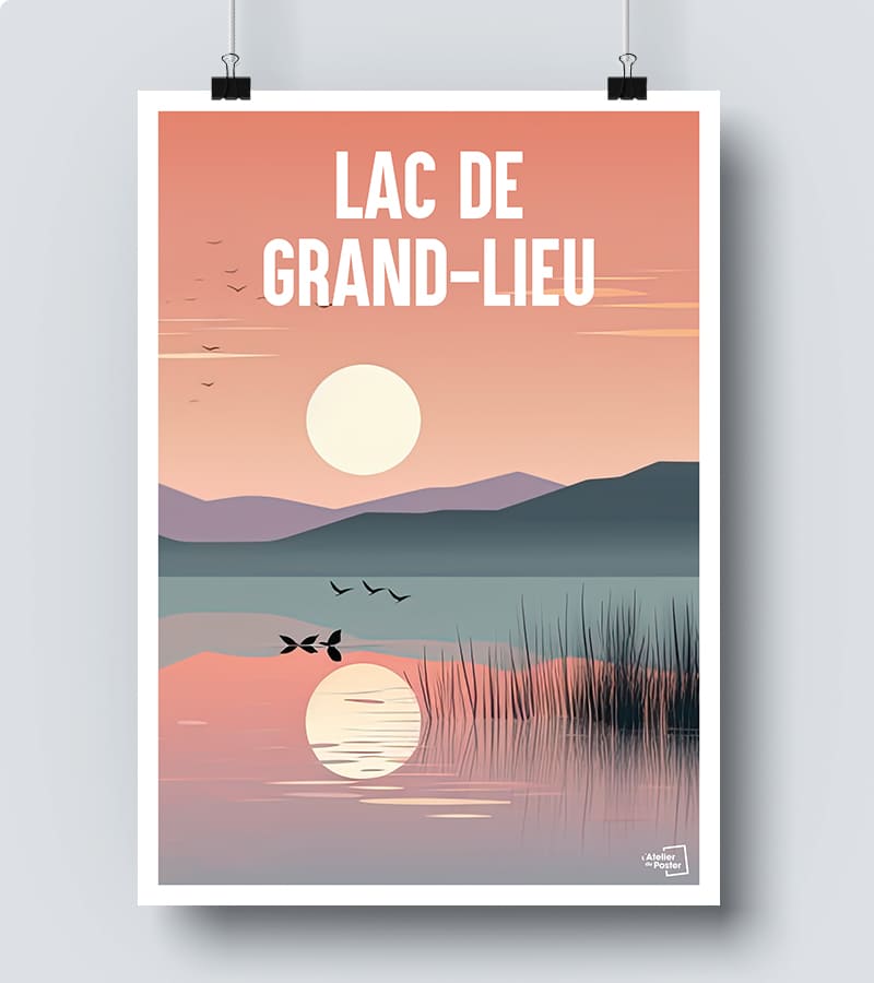 Affiche Lac de Grand Lieu