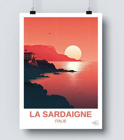 Affiche la Sardaigne