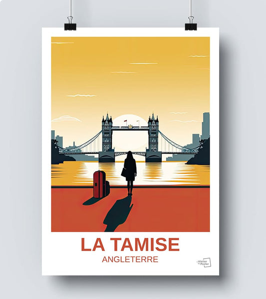 Affiche La Tamise