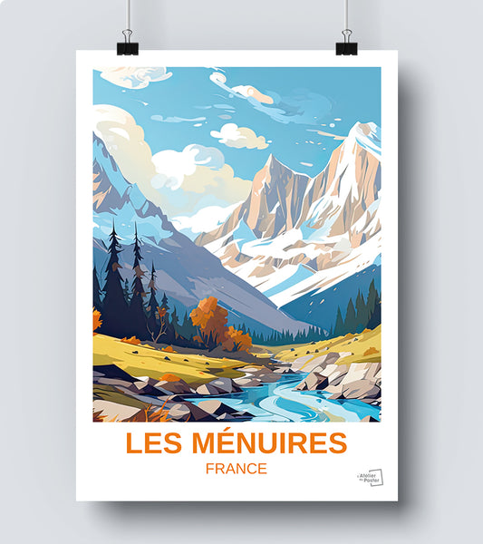 Affiche Les Ménuires