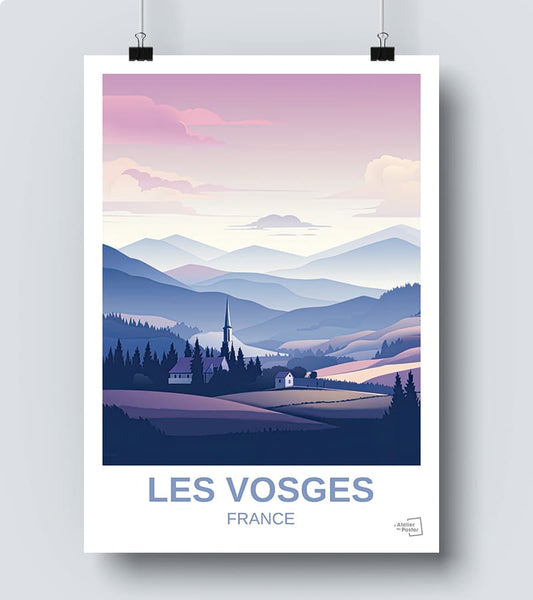 Affiche Les Vosges