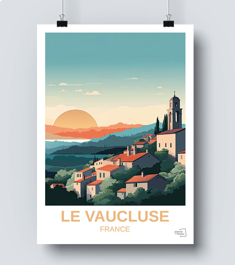 Affiche Vaucluse