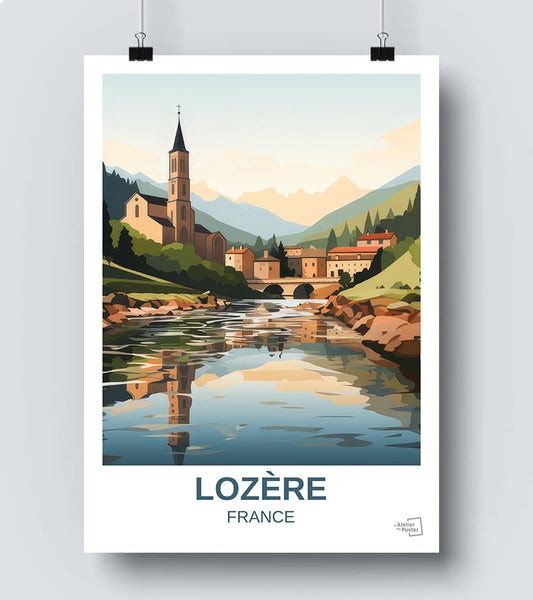 Affiche Département de Lozère