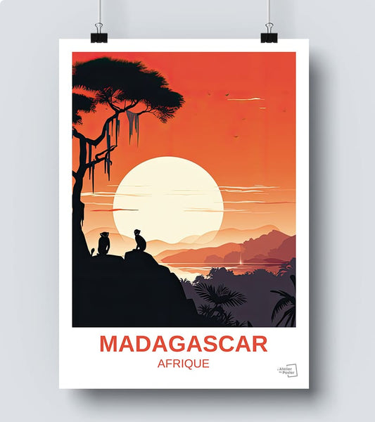 Affiche Madagascar