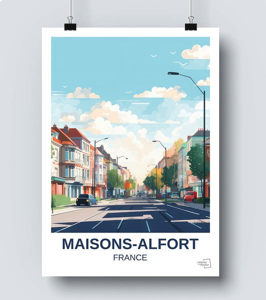 Affiche Maisons Alfort