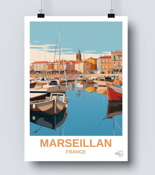 Affiche Marseillan