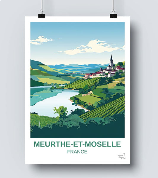 Affiche Département Meurthe-et-Moselle