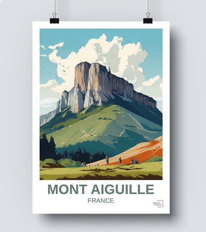 Affiche Mont Aiguille