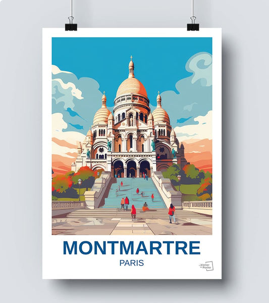 Affiche Montmartre