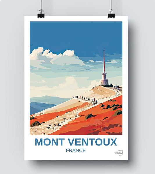 Affiche Mont Ventoux