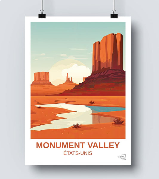Affiche Monument Valley
