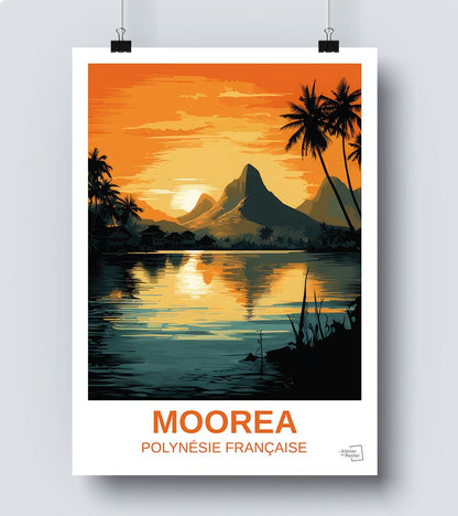 Affiche Moorea