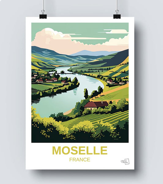 Affiche Département de la Moselle