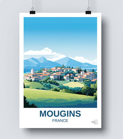 Affiche Mougins