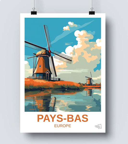 Affiche Pays-Bas